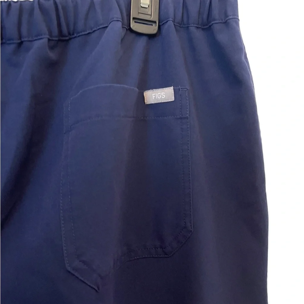 FIGS Men Scrub Pants Drawstring With SIDE & Back Pockets Size XXL Navy Blue